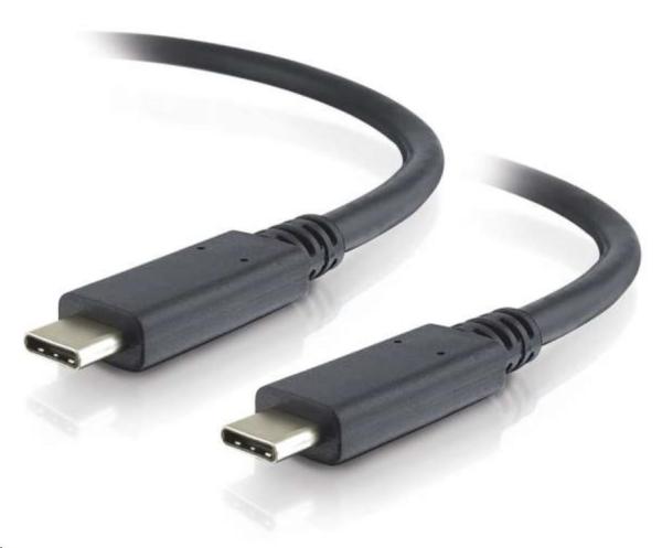 Kábel PREMIUMCORD USB-C ( USB 3.2 generácie 2x2,  5A,  100W,  20Gbit/ s ) čierna,  2m