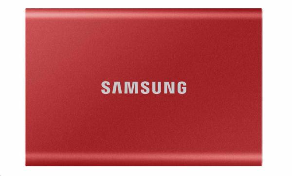Externý disk SSD Samsung - 1 TB - červený