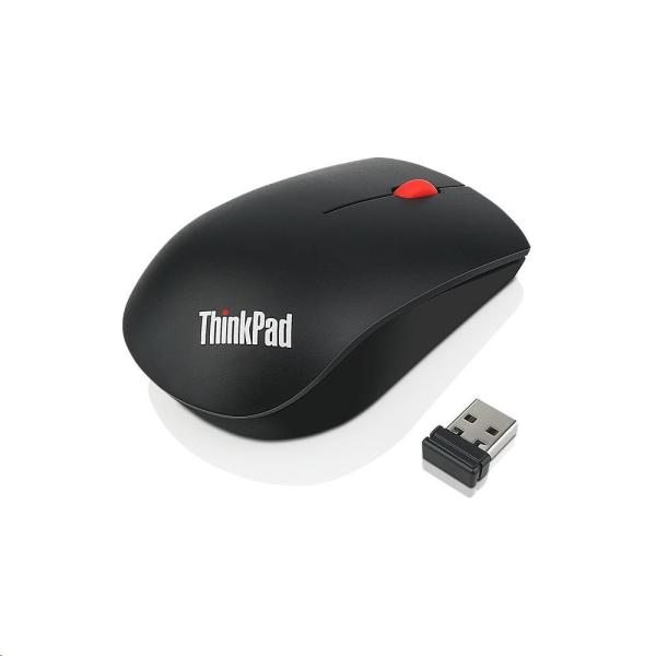 LENOVO myš bezdrátová ThinkPad Wireless Mouse - 1200dpi,  USB,  čierná3