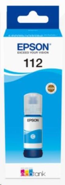 Fľaštička s atramentom EPSON 112 EcoTank Pigment Cyan