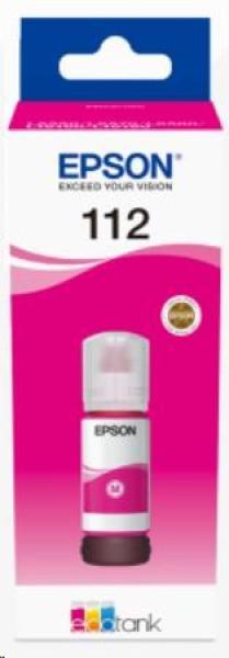 Fľaštička s atramentom EPSON 112 EcoTank Pigment Magenta