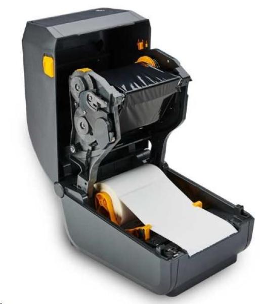 Zebra TT ZD230t,  8 bodov/ mm (203 dpi),  EPLII,  ZPLII,  USB,  Ethernet,  čierna (nástupca GC420t)0