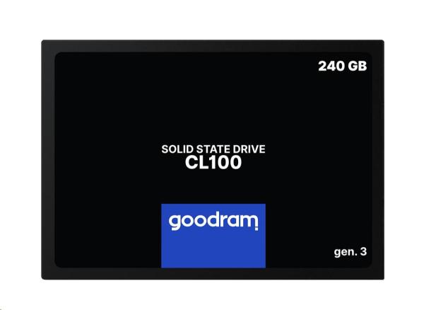 GOODRAM SSD CL100 Gen.3 240 GB SATA III 7 mm,  2, 5