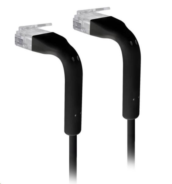 UBNT UniFi Ethernet Patch Cable [8m,  Cat6,  UTP,  licna,  čierny]