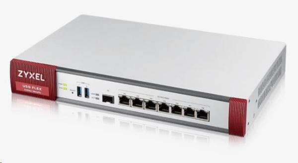 Firewall Zyxel USGFLEX500,  7x gigabitový WAN/ LAN/ DMZ,  1x SFP,  2x USB