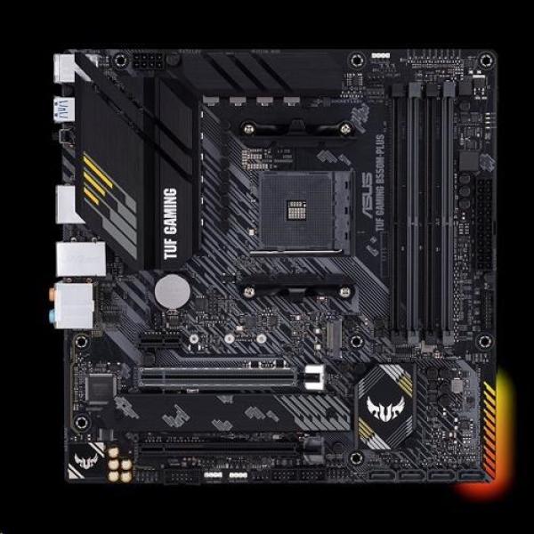 ASUS MB Sc AM4 TUF GAMING B550M-PLUS,  AMD B550,  4xDDR4,  1xDP,  1xHDMI,  mATX