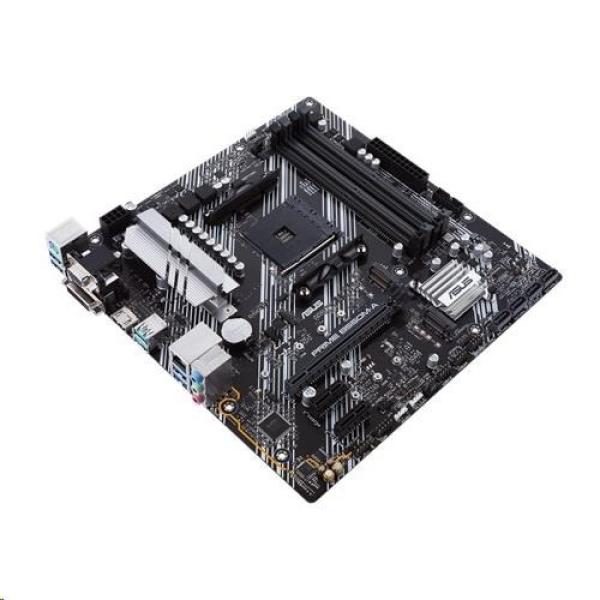 ASUS MB Sc AM4 PRIME B550M-A,  AMD B550,  4xDDR4,  1xHDMI,  1xDVI,  1xVGA,  mATX0