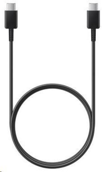 Samsung datový kabel EP-DG980BBE,  USB-C,  3A,  délka 1 m,  černá (bulk)