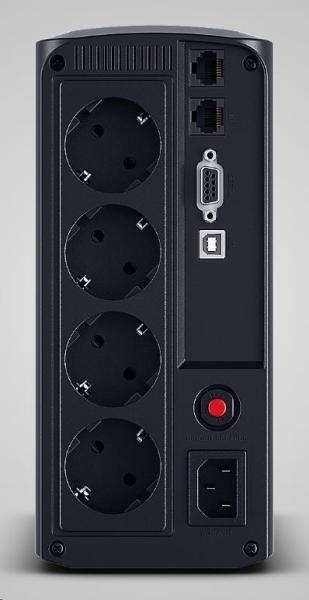 CyberPower Value PRO SERIE GreenPower UPS 1000VA/550W, zásuvky SCHUKO1
