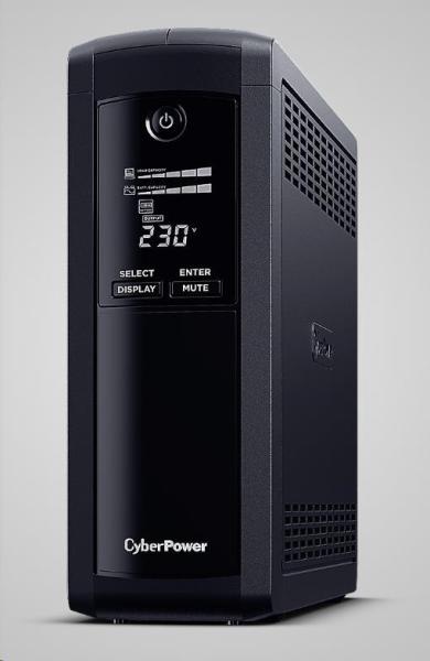 CyberPower Value PRO SERIE GreenPower UPS 1600VA/ 960W,  zásuvky IEC