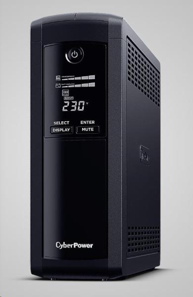 CyberPower Value PRO SERIE GreenPower UPS 1600VA/ 960W,  zásuvky SCHUKO