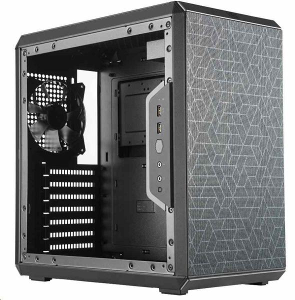 Cooler Master case MasterBox Q500L,  ATX,  Průhledná bočnice,  1x 120mm Fan,  Černá3