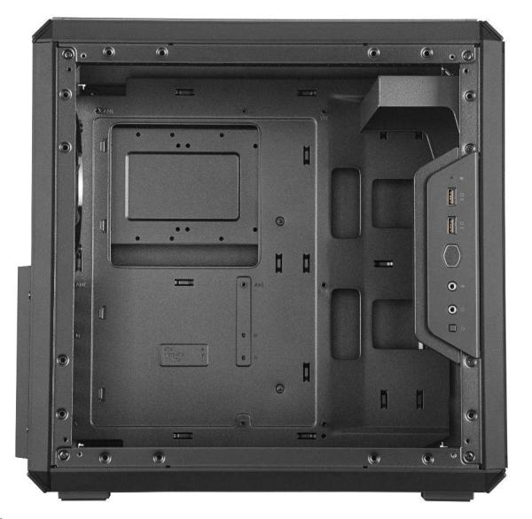 Cooler Master case MasterBox Q500L,  ATX,  Průhledná bočnice,  1x 120mm Fan,  Černá5
