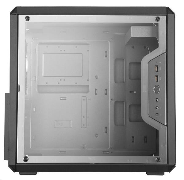 Cooler Master case MasterBox Q500L,  ATX,  Průhledná bočnice,  1x 120mm Fan,  Černá6