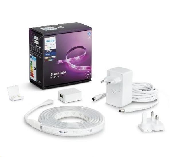 PHILIPS Hue COL LightStrip Plus,  White and color ambiance EU/ UK základna -AMAZ