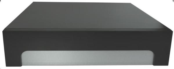 Pokladničná zásuvka Virtuos C425C,  kovová. držiaky,  5-9V,  čierne,  bez kábla3