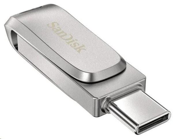 SanDisk Flash Disk 64GB Ultra Dual Drive Luxe USB 3.1 Typ C 150 MB/ s2