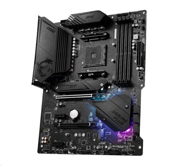 MSI MB Sc AM4 MPG B550 GAMING PLUS,  AMD B550,  4xDDR4,  VGA,  ATX2