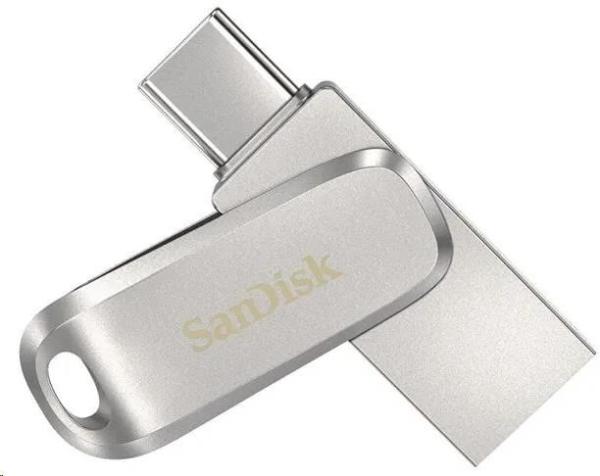 SanDisk Flash disk 256 GB Ultra Dual Drive Luxe USB 3.1 Typ C 150 MB/ s