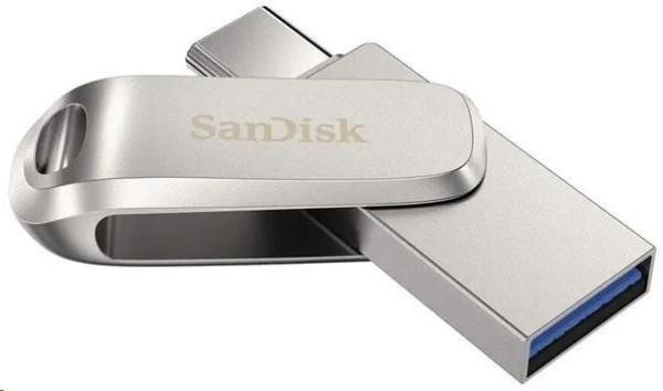 SanDisk Flash disk 256 GB Ultra Dual Drive Luxe USB 3.1 Typ C 150 MB/ s4