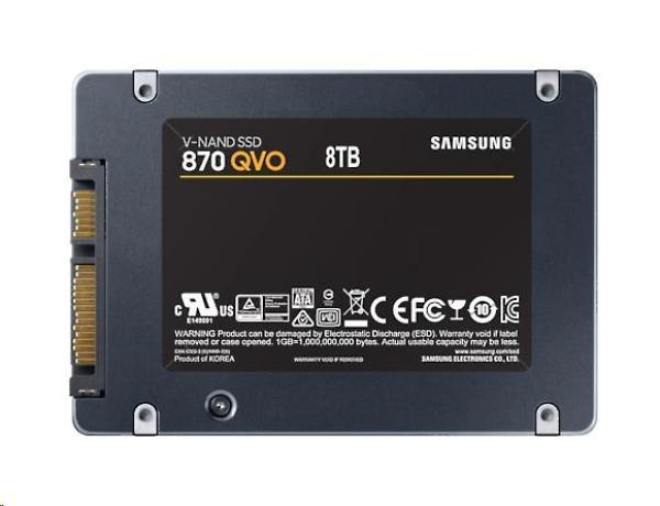 2, 5" SSD disk Samsung 870 QVO SATA III-8000 GB1