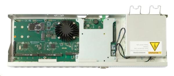 MikroTik RouterBOARD RB1100AHx4 (RB1100x4),  1.4GHz Quad-Core CPU,  1GB RAM,  13x LAN,  vč. L6 licence / /  BAZAR0