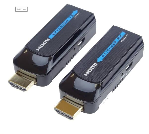 PREMIUMCORD HDMI extender na 50 m cez jeden kábel Cat6