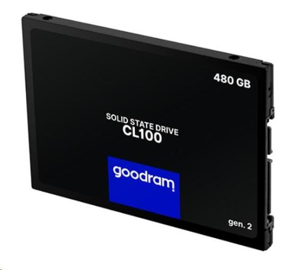 GOODRAM SSD CL100 Gen.3 480 GB SATA III 7 mm,  2, 5"