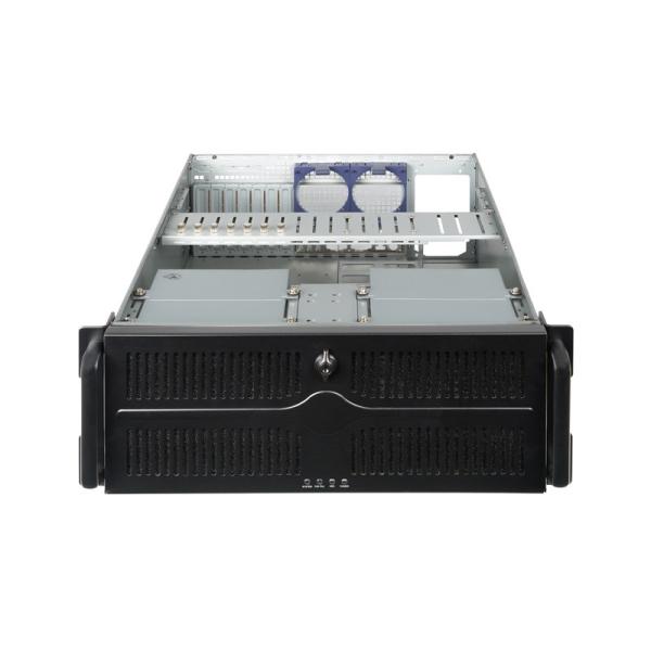 CHIEFTEC Rackmount 4U ATX/ EATX,  UNC-411E-B-OP,  čierna,  bez zdroja napájania4