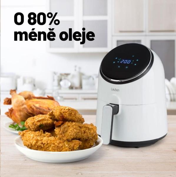 Lauben Hot Air Fryer 2500WT - horkovzdušná fritéza1