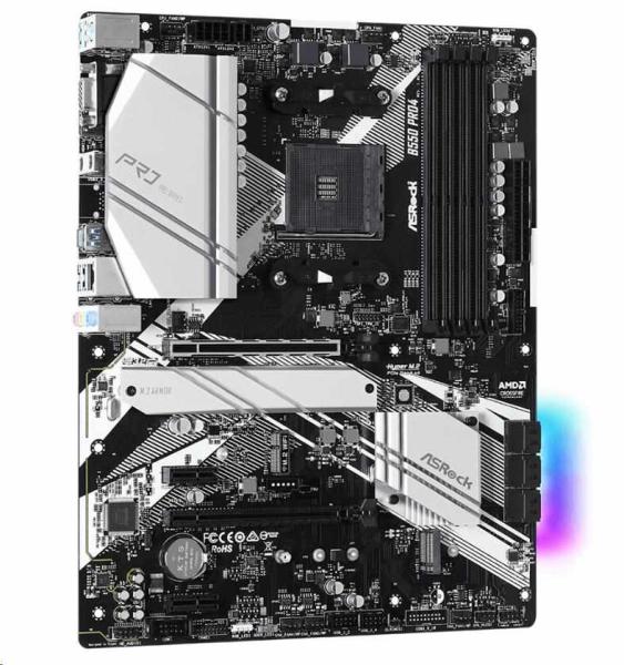 ASRock MB Sc AM4 B550 PRO4,  AMD B550,  4xDDR4,  HDMI2