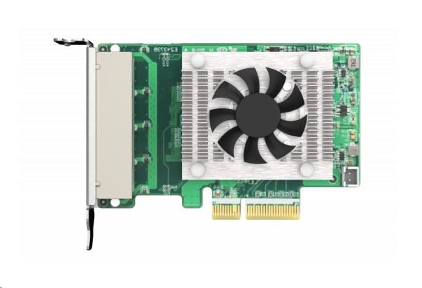 QNAP QXG-2G4T-I225 - 2, 5GbE (4 porty) PCIe karta pre PC aj NAS0