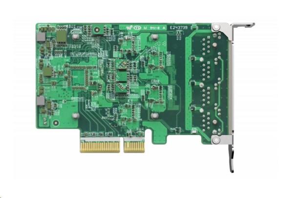 QNAP QXG-2G4T-I225 - 2, 5GbE (4 porty) PCIe karta pre PC aj NAS4