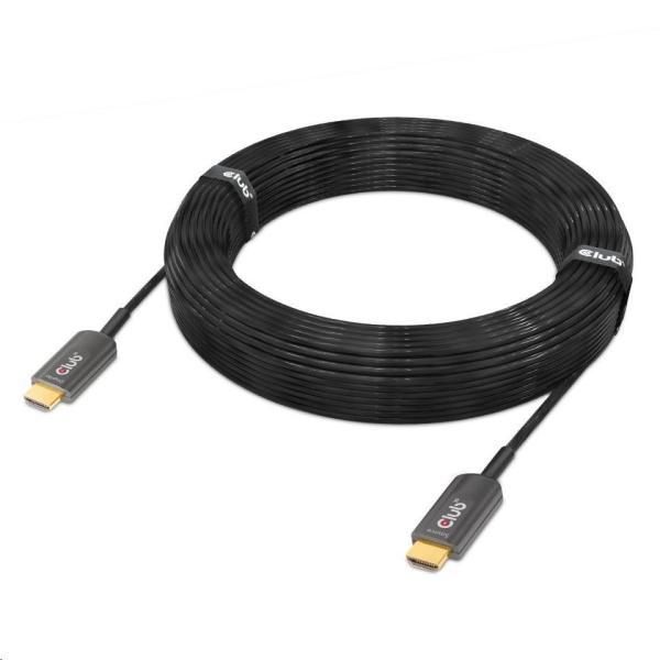 Club3D Kabel prodlužovací Ultra Rychlý HDMI™ Certifikovaný AOC kabel 8K60Hz (M/ M),  4K120Hz,  20m,  černá6