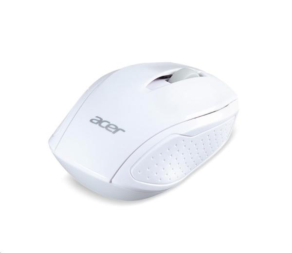 Bezdrôtová myš ACER G69 White - RF2.4G,  1600 dpi,  95x58x35 mm,  dosah 10 m,  2x AAA,  Win/ Chrome/ Mac,  maloobchodné balenie1