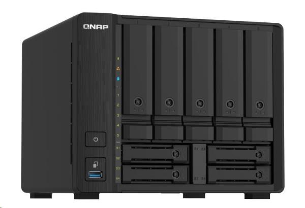 QNAP TS-932PX-4G (4C/ Cortex-A57/ 1, 7GHz/ 4GBRAM/ 9xSATA/ 2x2, 5GbE/ 2xSFP+/ 3xUSB3.2)2