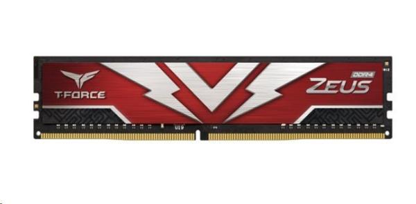 T-FORCE DIMM DDR4 64GB (Kit of 2) 3000MHz CL16 ZEUS Gaming Memory Červená3
