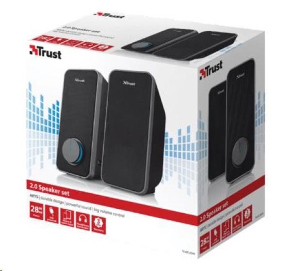 BAZAR - TRUST Reproduktory 2.0 Arys Speaker Set - poškozený obal4