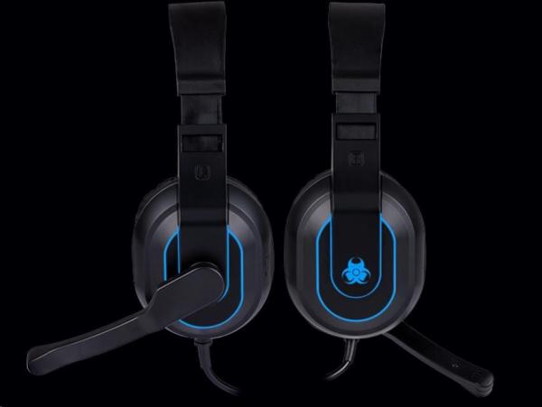 TRACER herní sluchátka s mikrofonem BATTLE Radian RGB FLOW5
