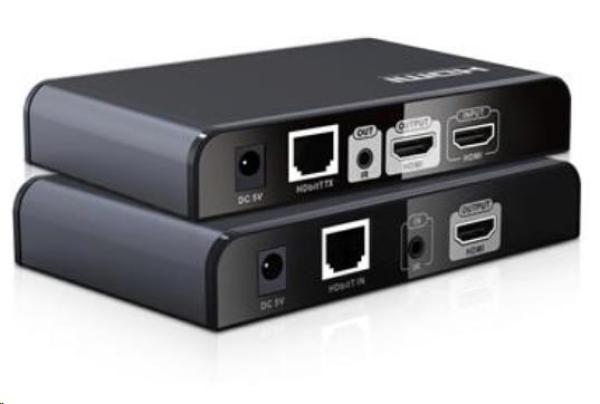 PREMIUMCORD HDMI extender do 120 m cez LAN, cez IP, HDBitT, lokálny výstup HDMI
