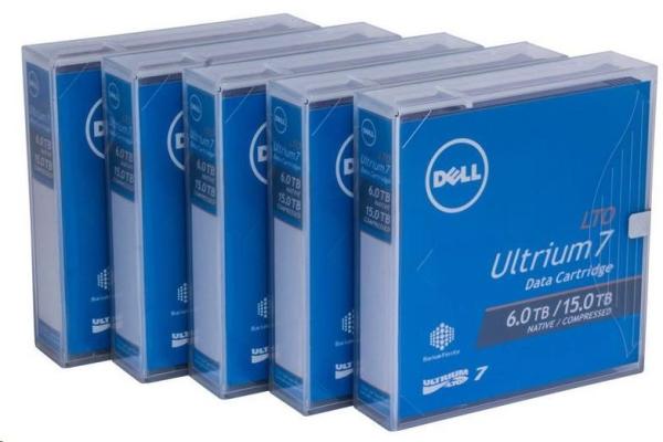 DELL LTO7 Tape Media 5 Pack Cust Kit