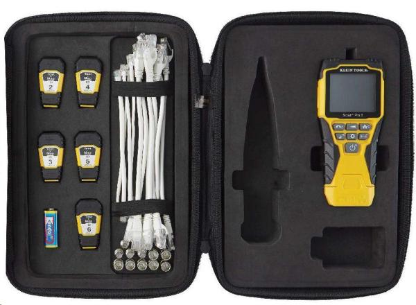 KLEIN TOOLS - VDV Scout® Pro 3 Tester Kit Locator Map™ (PoE)