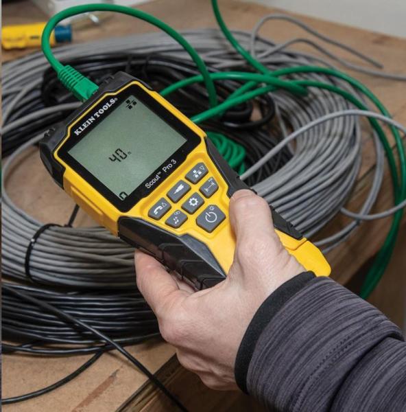 KLEIN TOOLS - VDV Scout® Pro 3 Tester Kit Locator Map™ (PoE)4