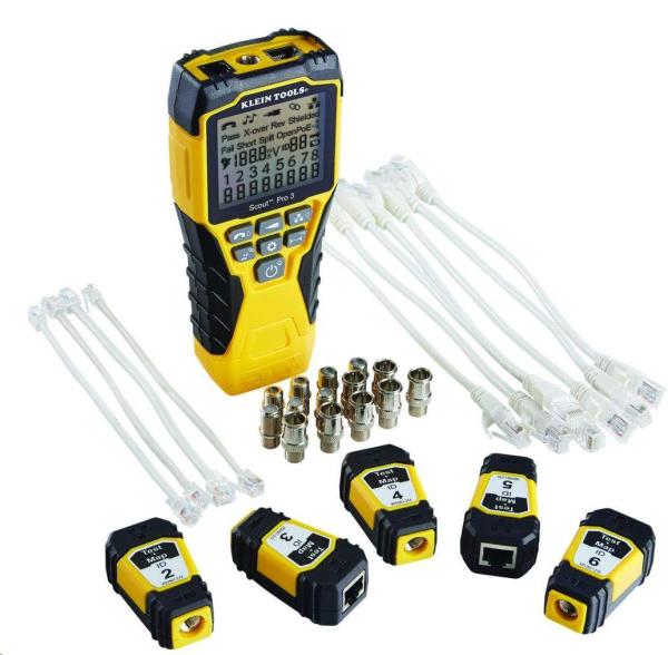 KLEIN TOOLS - VDV Scout® Pro 3 Tester Kit Locator Map™ (PoE)7