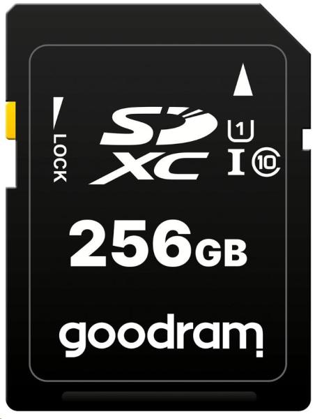 Karta GOODRAM SDXC 256 GB (R:100/ W:10 MB/ s) UHS-I Class 10