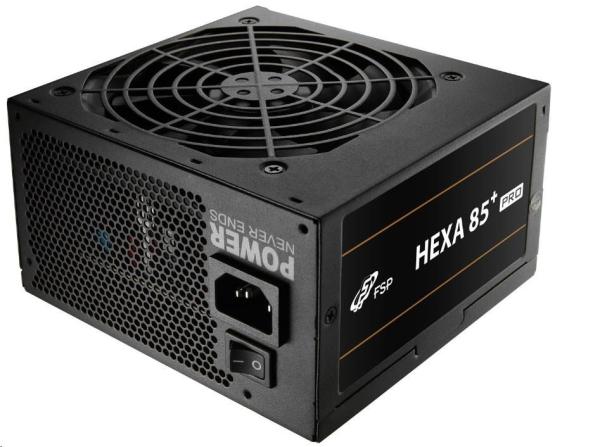 Napájací zdroj Fortron 650W HEXA 85+ PRO 650,  plný rozsah,  ATX,  Bronze,  DC/ DC