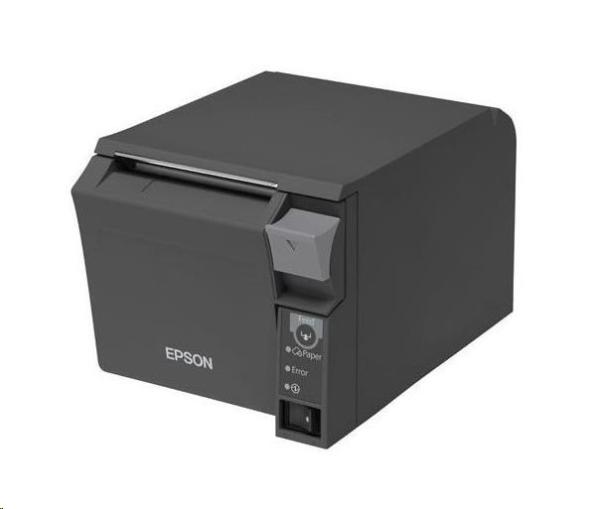 Epson TM-T70II, USB, Ethernet, tmavosivá