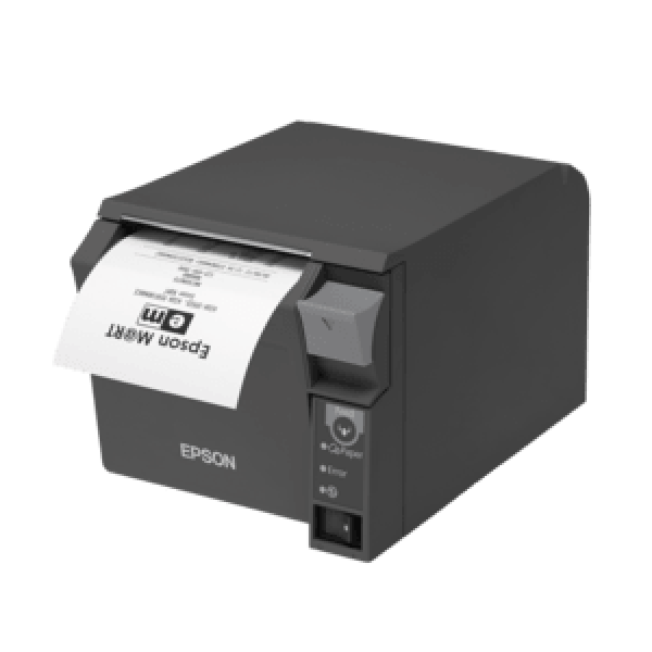 - Epson TM-T70II (025A0): Serial + Built-in USB, PS, čierna, EÚ