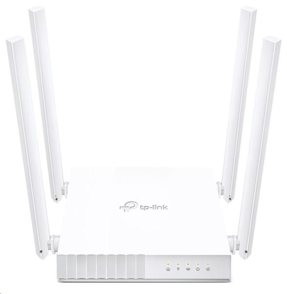 TP-Link Archer C24 WiFi5 router (AC750,  2, 4GHz/ 5GHz,  4x100Mb/ s LAN,  1x100Mb/ s WAN)