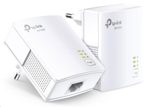 TP-Link TL-PA7017KIT nano powerline set (AV1000,  1xGbE,  HomePlug AV2)